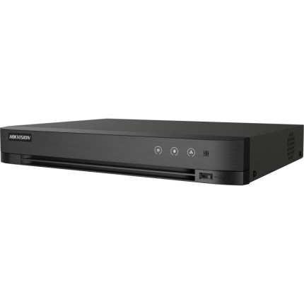 8 channels and 1 HDD 1U AcuSense DVR False alarm reduction through human and vehicle target classification based on deep learning Efficient H.265 pro+ compression technology Encoding ability up to 3K/5M Lite @ 12 fps 5 signals input adaptively (HDTVI/AHD/CVI/CVBS/IP) Up to 12 network cameras can be connected.